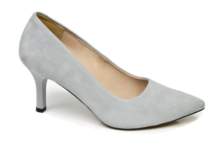 Szare czółenka szpilki ze skóry zamszowej.jpg