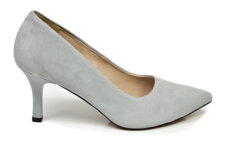 Szare czółenka szpilki ze skóry zamszowej (2).jpg