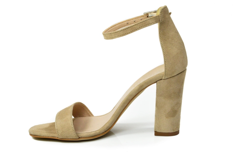 Beżowe sandałki na słupku skóra zamsz (4).jpg