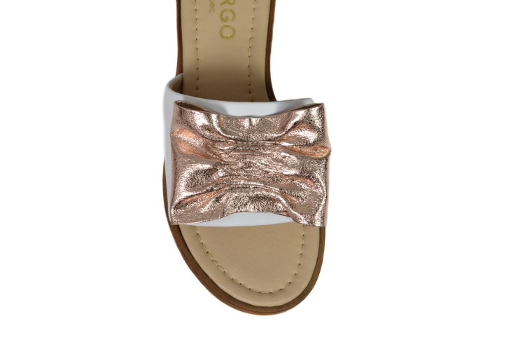 Biało - różowe klapki na płaskiej podeszwie (3).jpg